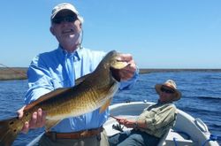 Catching Redfish from Crawfordville, FL